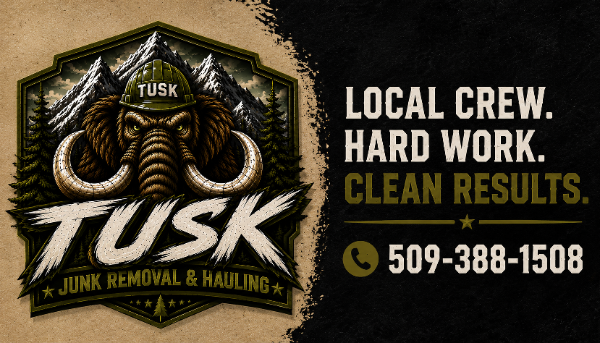TUSK Junk Removal & Hauling logo